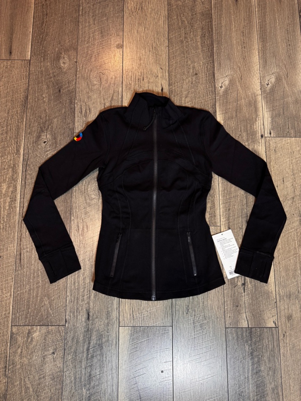 lululemon athletica Black Streamlined Bomber Jacket